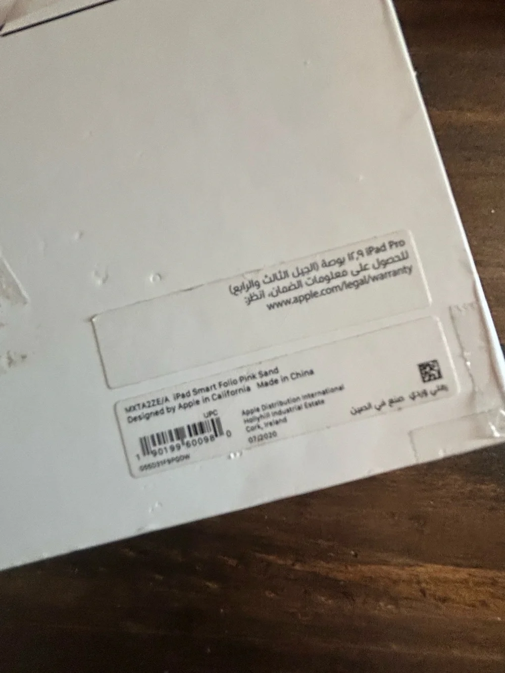 Apple protective folio